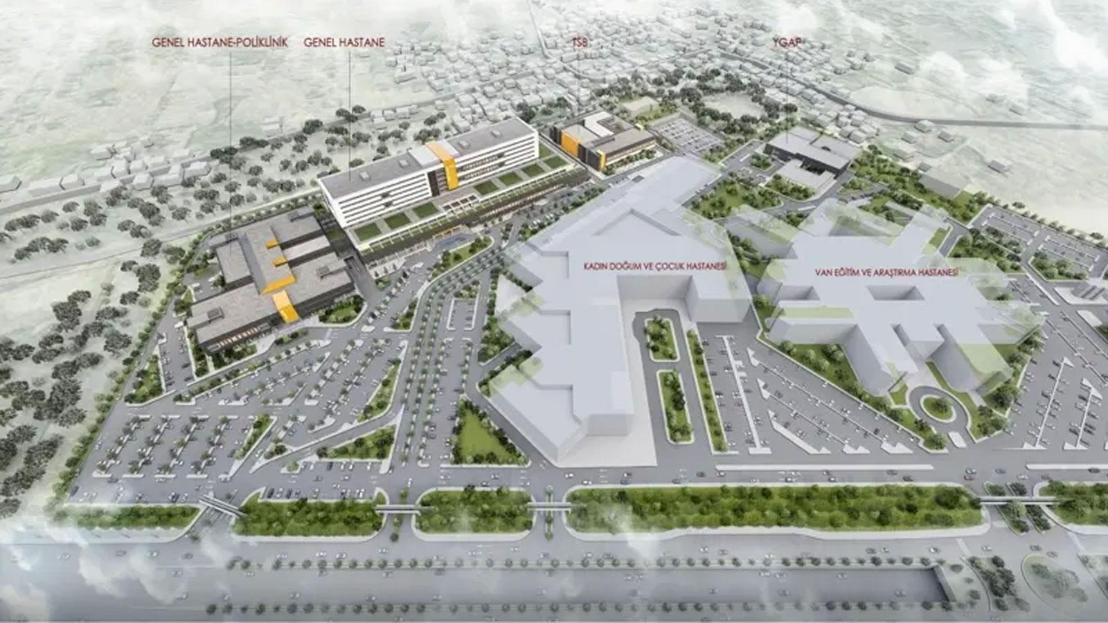 Van Şehir Hastanesi: 2028'de 3 milyon hastaya hizmet verecek!