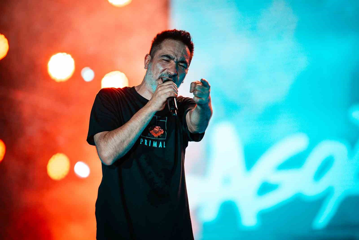 Festivalde rap şöleni! Sagopa Kajmer sahnede şarkılarını seslendirdi