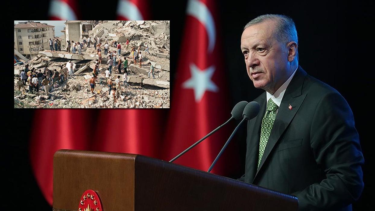 Cumhurbaşkanı Erdoğan'dan "17 Ağustos Marmara Depremi"nin 26. yılına ilişkin mesaj