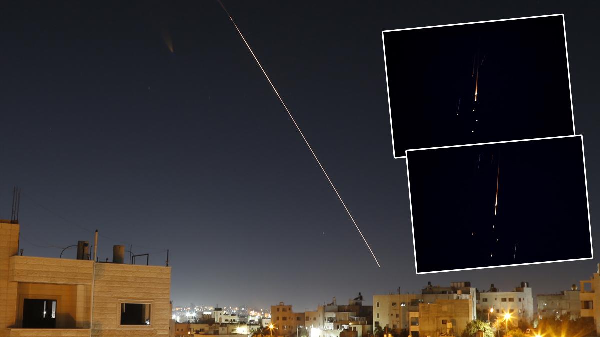 Tel Aviv'de sirenler çalıyor: Yemen'den İsrail'e füze yağmuru
