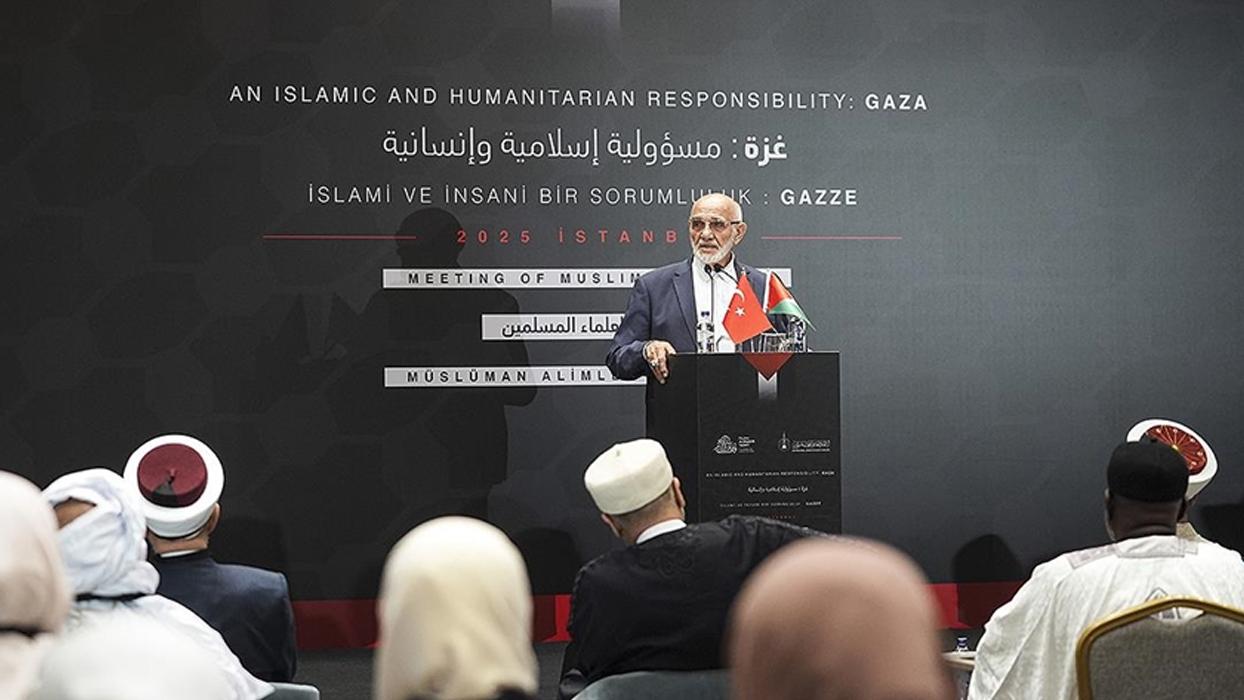 İslam Alimleri Vakfı Başkanı Hacımüftüoğlu: Gazze'de insanlık yanıyor