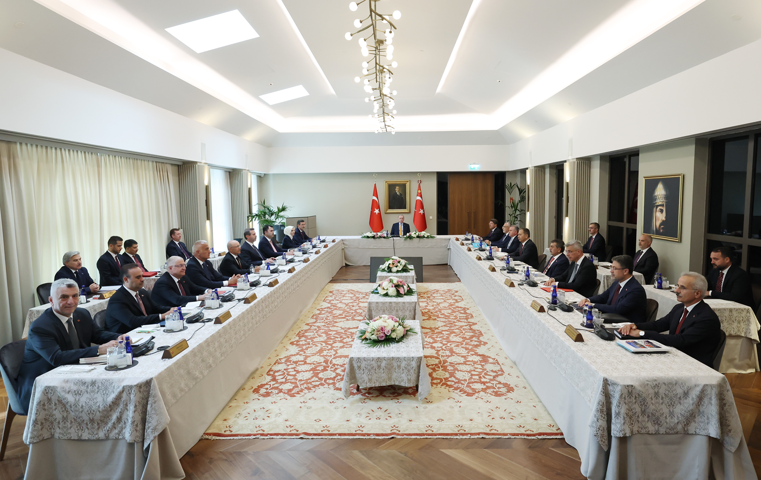 Kabine Toplantısı sona erdi