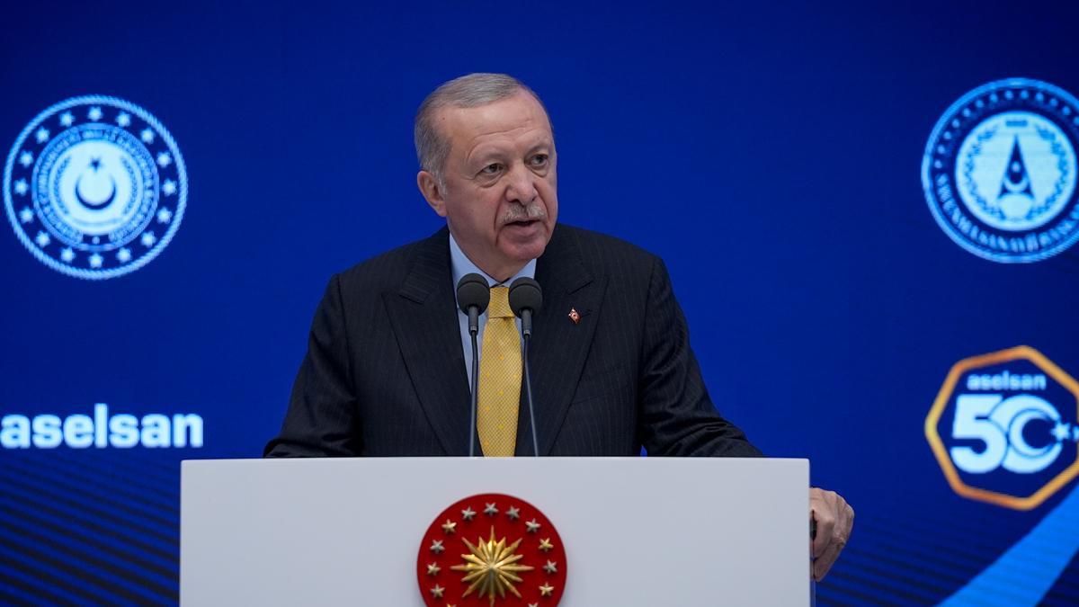 Dosta güven düşmana korku verecek! Cumhurbaşkanı Erdoğan: 47 araçtan oluşan Çelik Kubbe sistemini ülkemize kazandırıyoruz