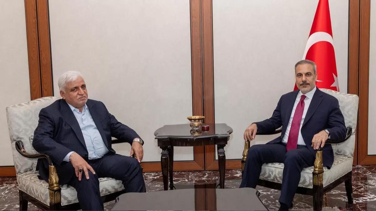 Bakan Fidan, Haşdi Şabi Komisyonu Başkanı'yla görüştü