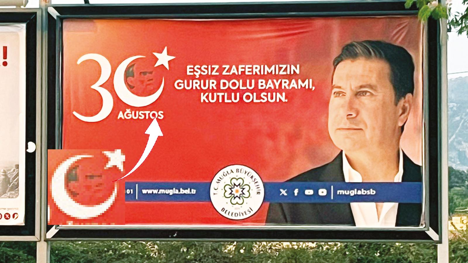 Sanki zaferi kendi kazandı! CHP'li başkanın afişi tepki topladı