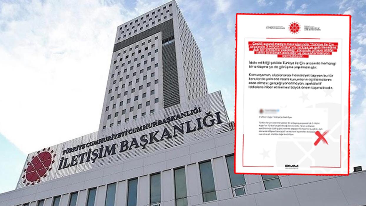 "3 milyon Uygur" iddialarına DMM'den yalanlama: Öyle bir anlaşmamız yok