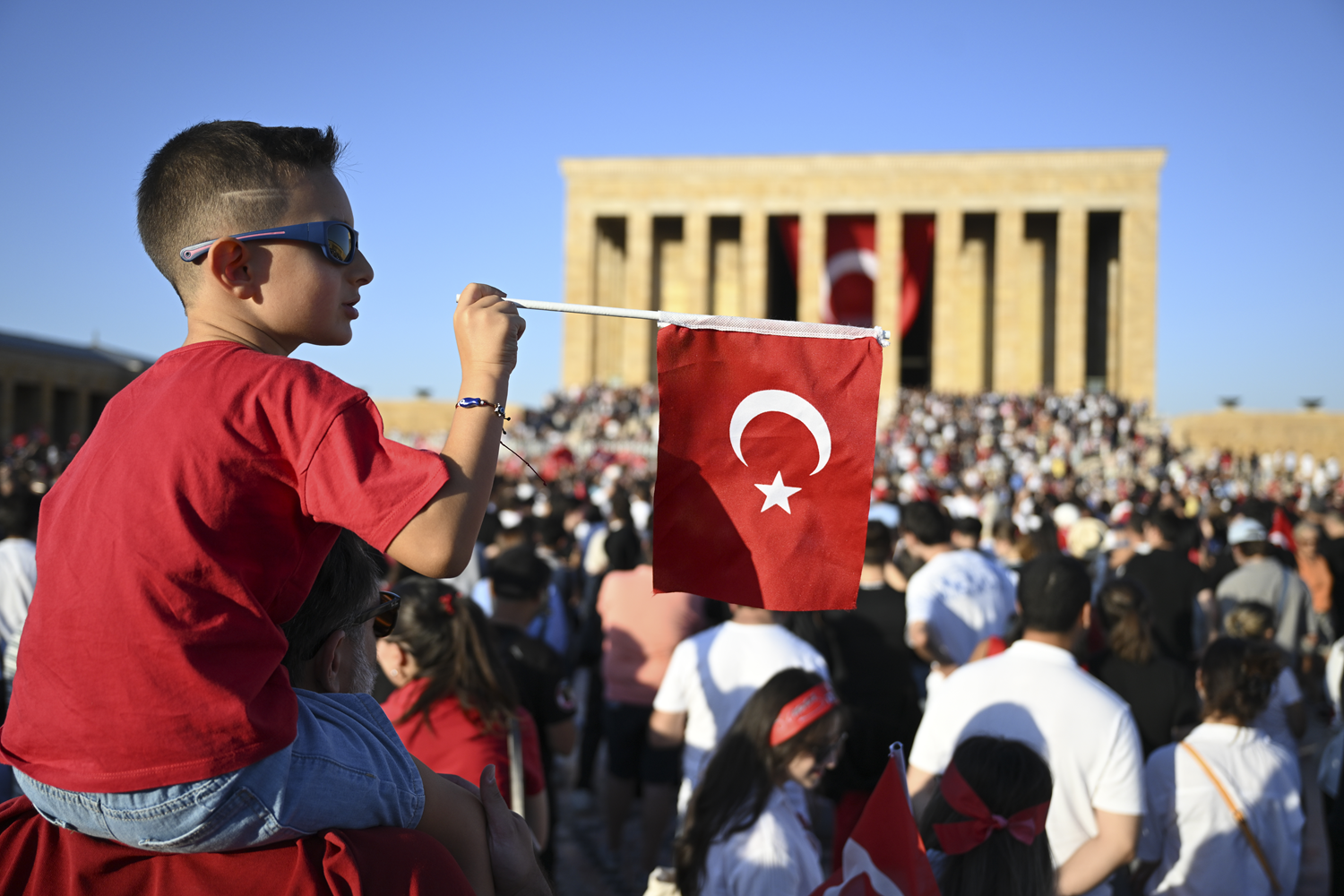 Anıtkabir, 30 Ağustos Zafer Bayramında 630 binden fazla ziyaretçi ağırladı