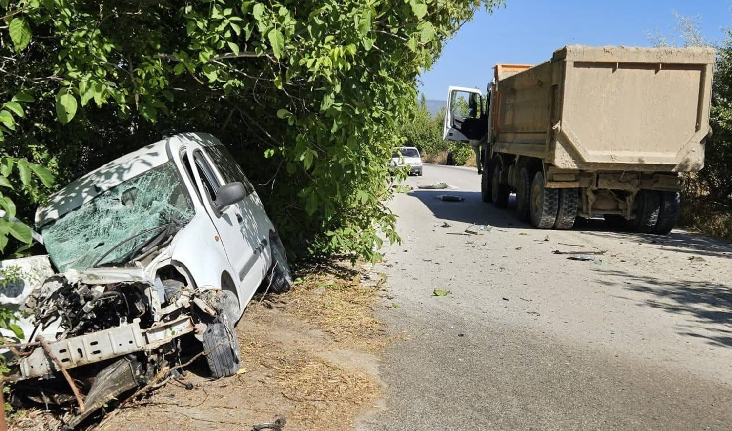 Burdur'un Gölhisar ilçesinde kaza: 1 ölü, 1 yaralı