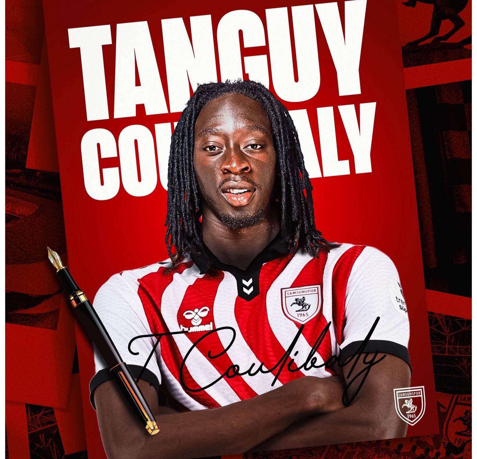 Samsunspor, Tanguy Coulibaly ile sözleşme imzaladı