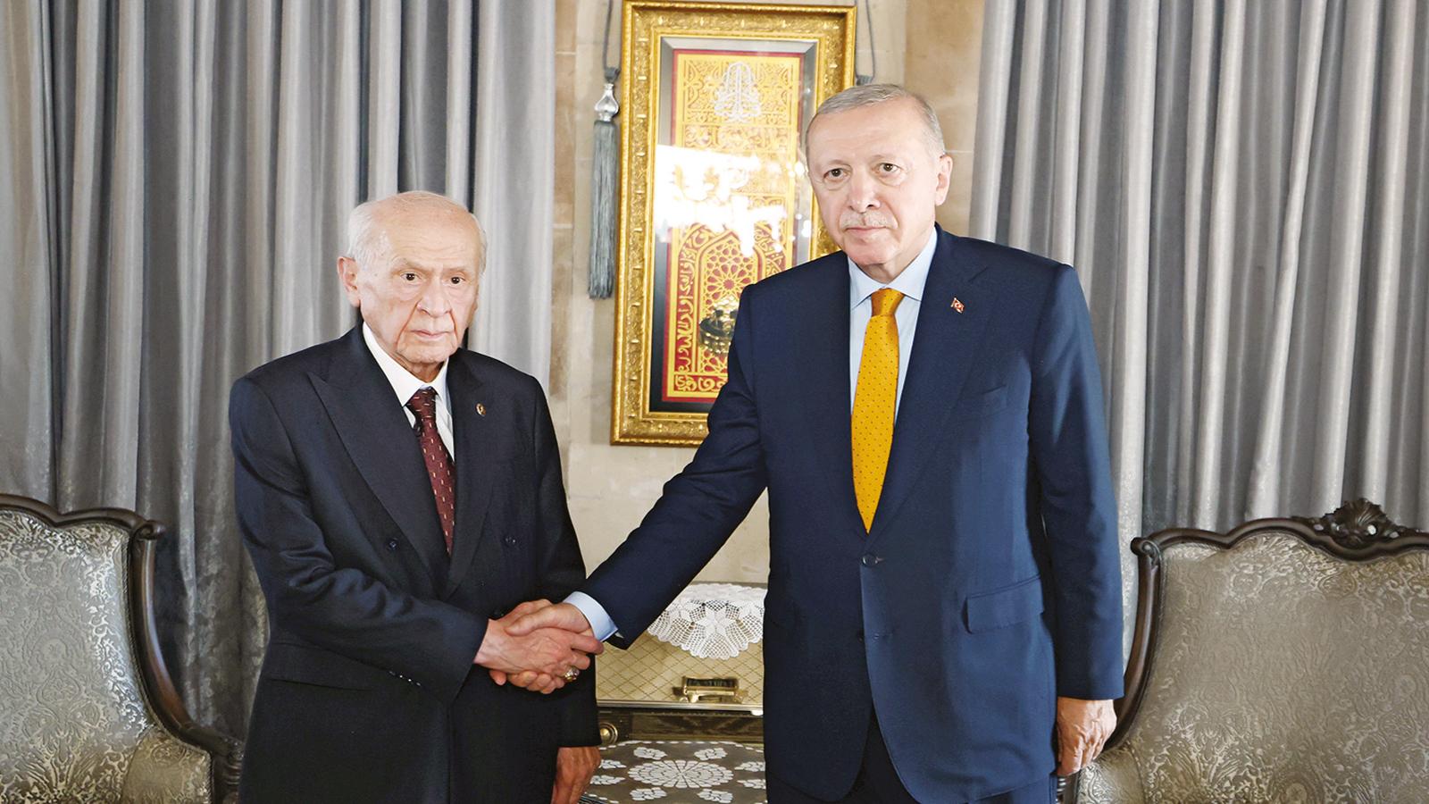 Cumhurbaşkanı Erdoğan ile Bahçeli arasında sürpriz zirve