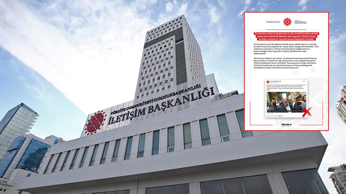 İsrail'in kara propagandasına geçit yok! DMM, ''eski ve yalan'' diyerek ifşa etti