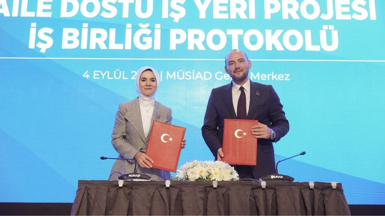 MÜSİAD ve Aile Bakanlığı'ndan tarihi protokol: Evlilik ve çocuk teşvikleri geliyor