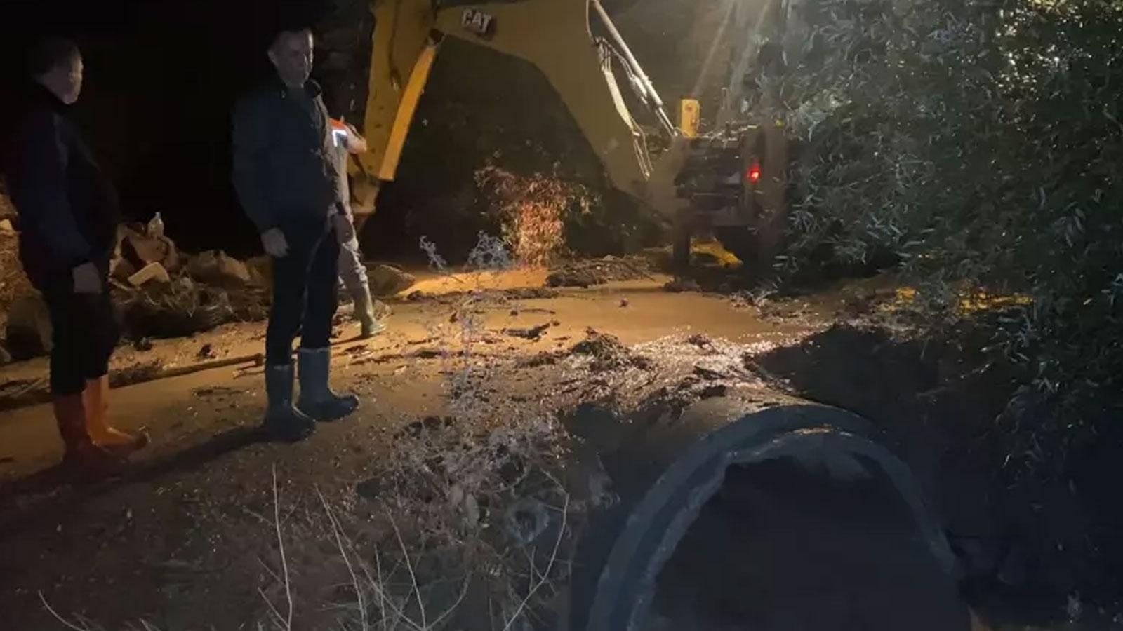 Kırıkkale'yi sağanak vurdu