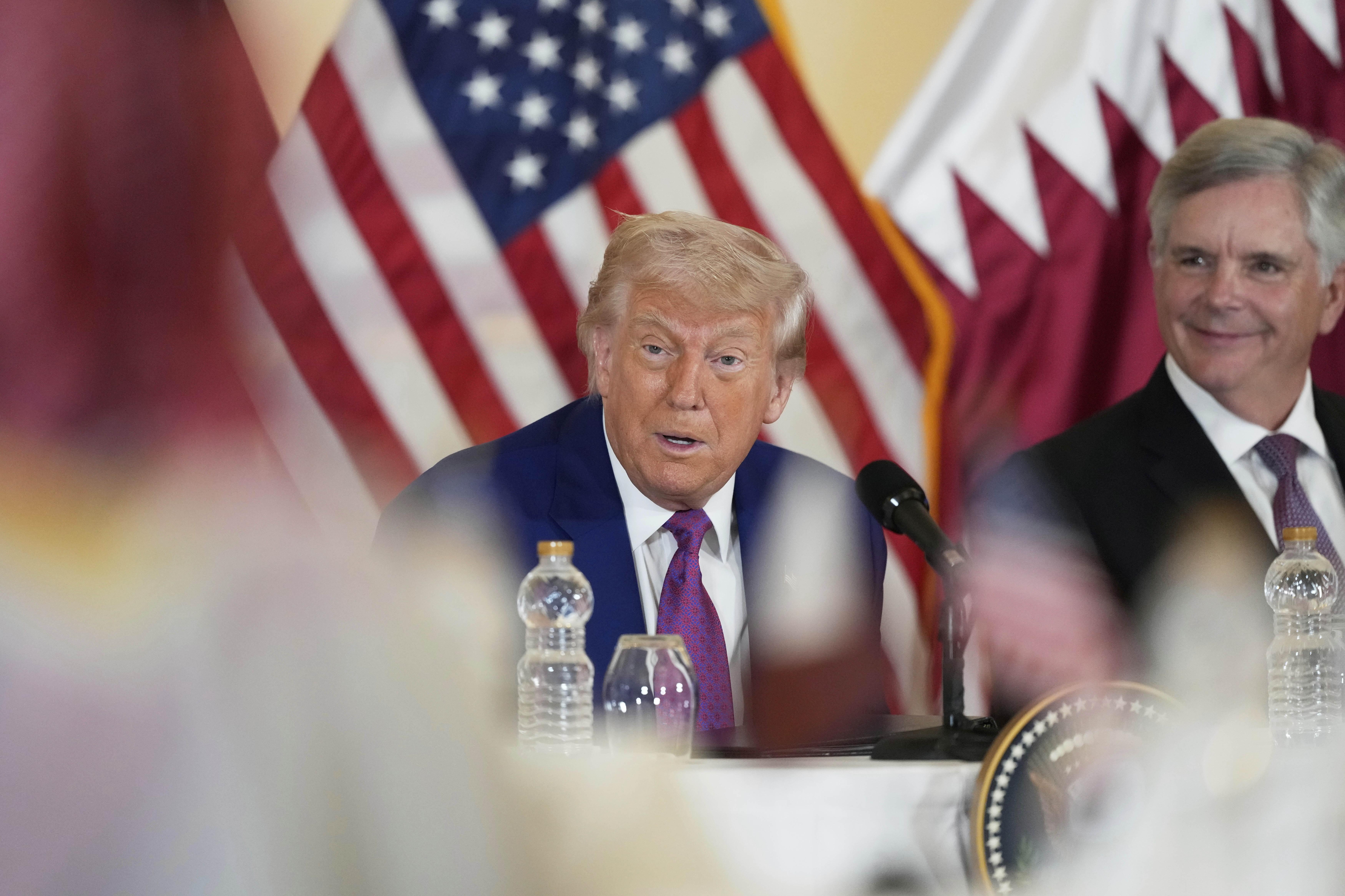 Trump'tan Katar çıkışı... "Saldırı kararı bana ait değil"