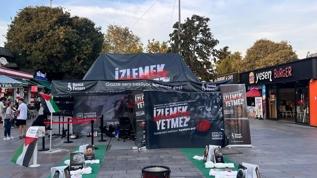 Eyüpsultan'da Gazze İçin Anlamlı Etkinlik