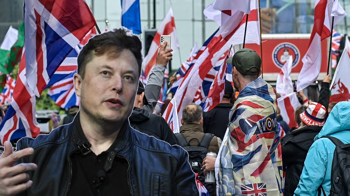 İngiltere'deki kaosa Elon Musk da karıştı: Britanya, Britanya kalmalı