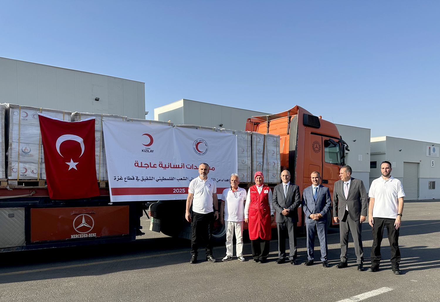 Türk Kızılay'dan Gazze'ye yardım eli