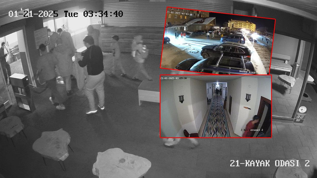 Bolu'daki otel faciasından yeni görüntüler: Dumanlar arasında ölüm kalım savaşı