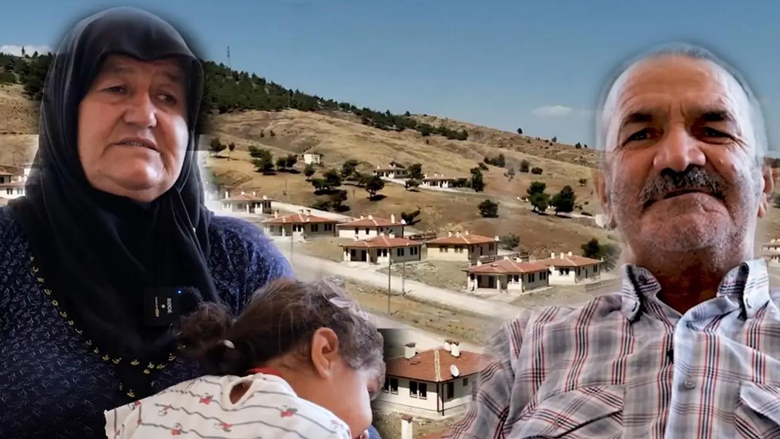 Depremzede aile yeni yuvalarına kavuştu... ''Allah devletimize zeval vermesin''