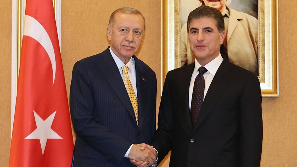 Türkiye ile dostane ilişkilere vurgu yaptı! IKBY Başkanı Barzani: Terör örgütü PKK, Kürtlere zarar veriyor