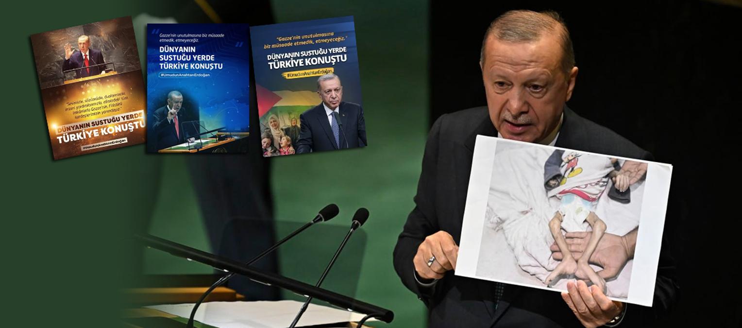 Gazze ateşkesi sonrası NSosyal'de gündem oldu: Umudun Anahtarı Erdoğan