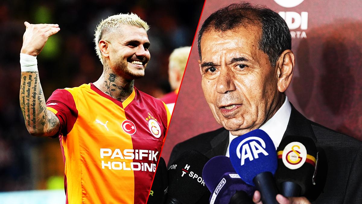 Mauro Icardi ile sözleşme uzatılacak mı? Dursun Özbek açıkladı