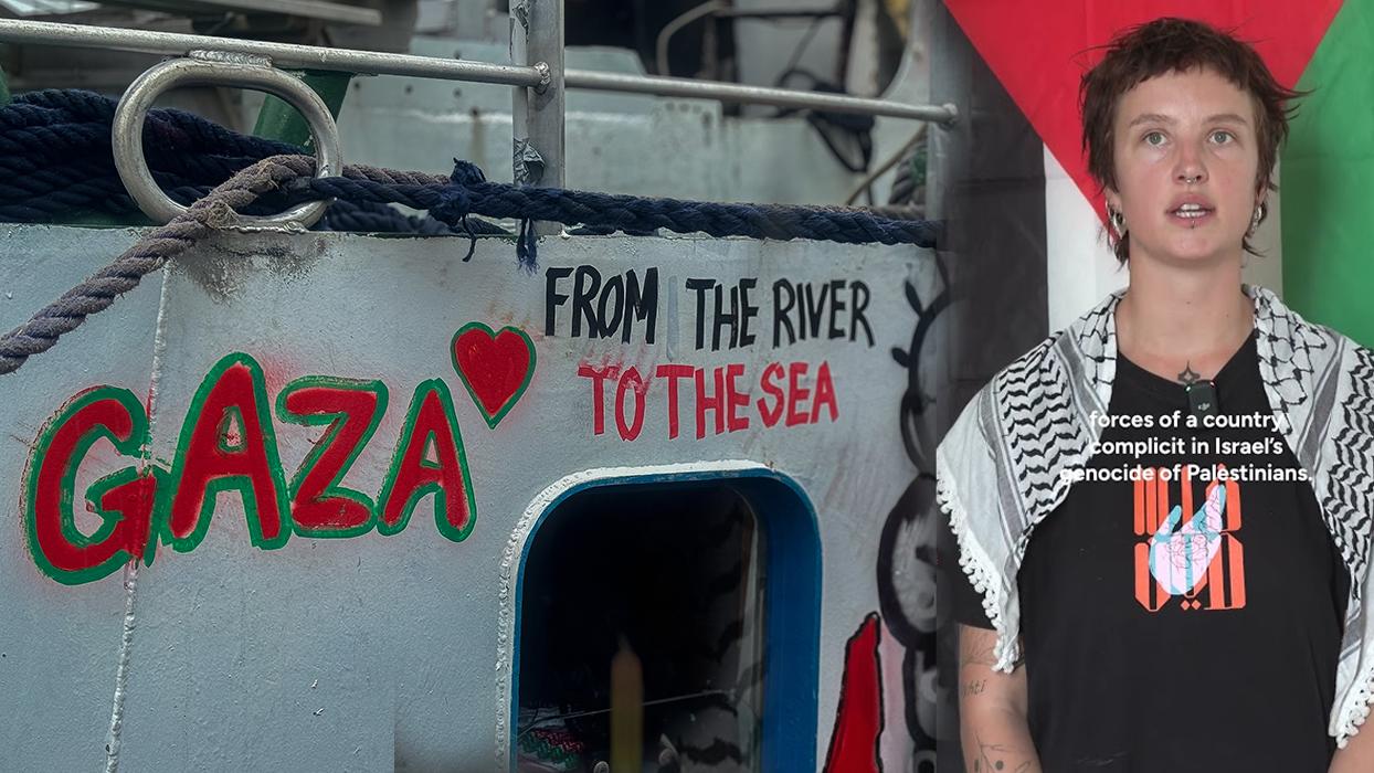 İngiliz aktivistten soykırım ordusuna tepki... ''İğrenç, aşağılayıcı ve saldırganca davrandılar''