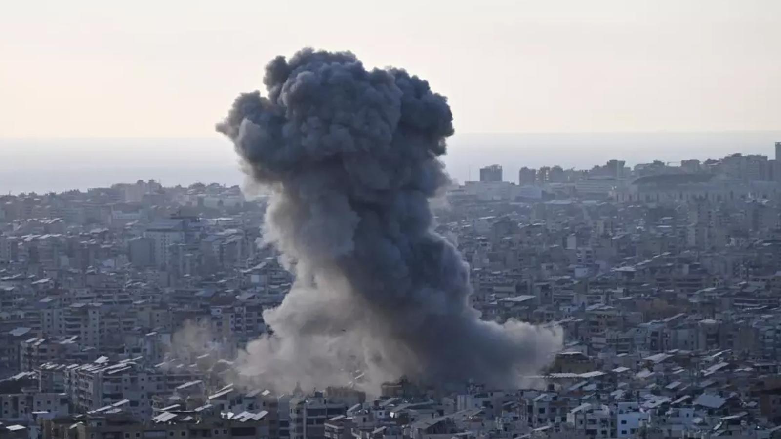 İşgalci İsrail ordusundan Lübnan'ın güneyine hava saldırıları