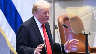 ABD Başkanı Trump, İsrail Meclisi'nde konuştu! "Sonunda Filistin toprakları huzur içinde"