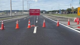 Bolu Dağı Tüneli İstanbul yönü, günde 5 saat ulaşıma kapatılacak