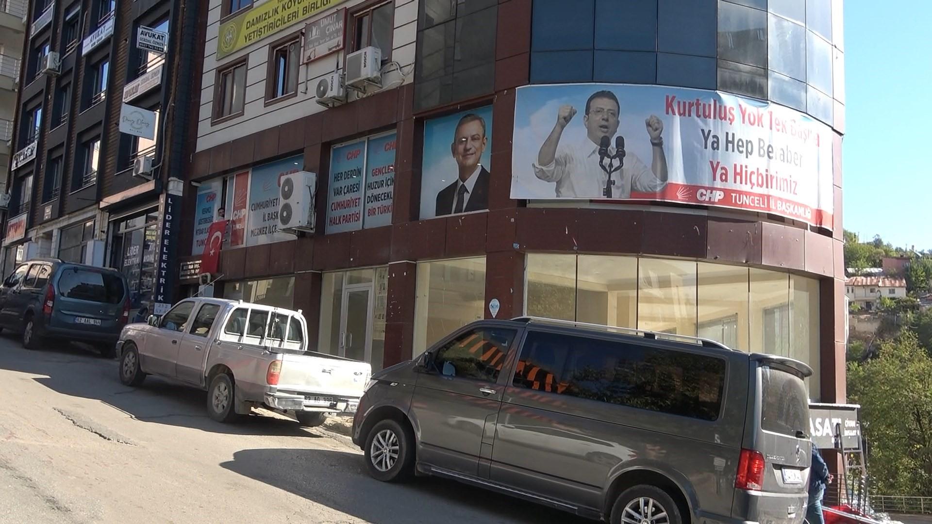 CHP'li Tunceli'de kriz: İl Başkanı kendini binaya kilitledi... ''Parti içinde huzursuzluk çıkarılıyor''