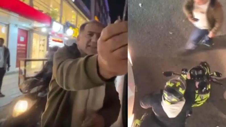 Esenyurt'ta dehşete düşüren görüntü: Motosikletli kadın neye uğradığını şaşırdı
