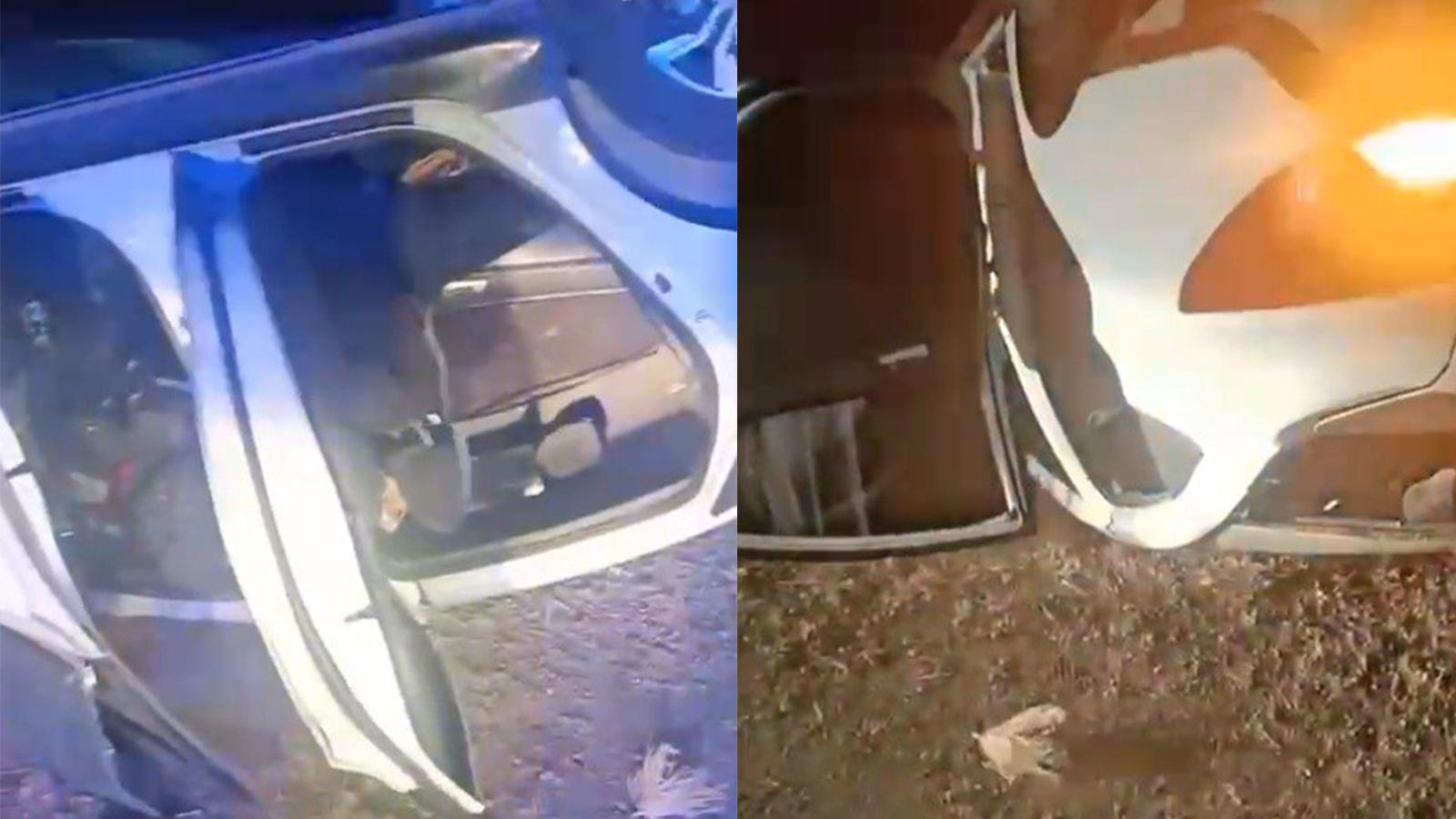 Siirt'te otomobil takla attı: 2 yaralı
