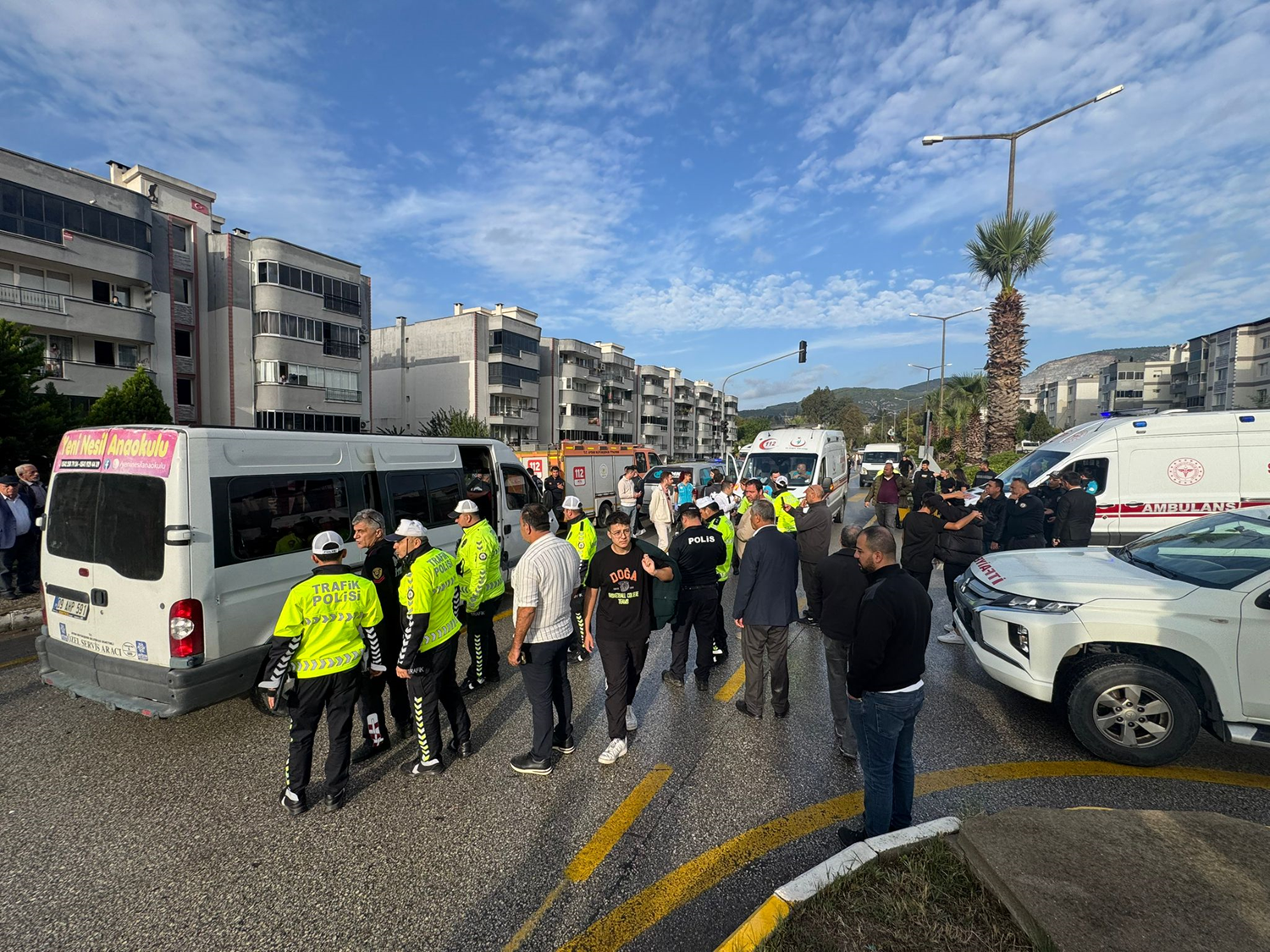 Aydın'ın Söke ilçesinde trafik kazası! 6 kişi yaralandı