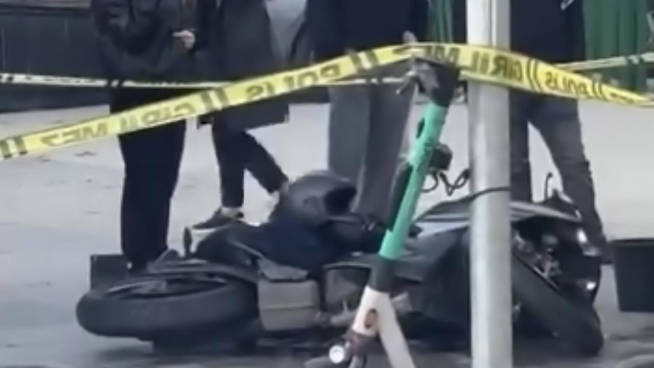 Anne ile bebeğin ölümden döndüğü an kamerada! Oyuncu İrem Helvacıoğlu'nun yaşadığı kazanın görüntüleri ortaya çıktı