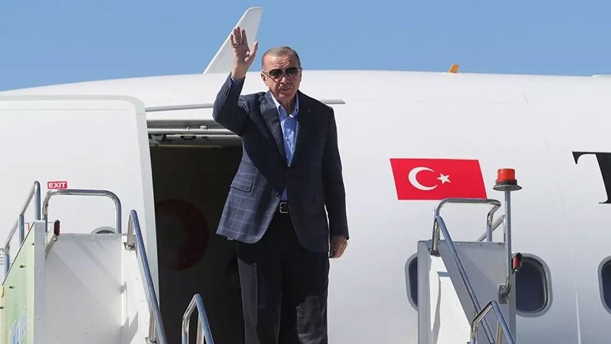 Cumhurbaşkanı Erdoğan, Umman'dan ayrıldı