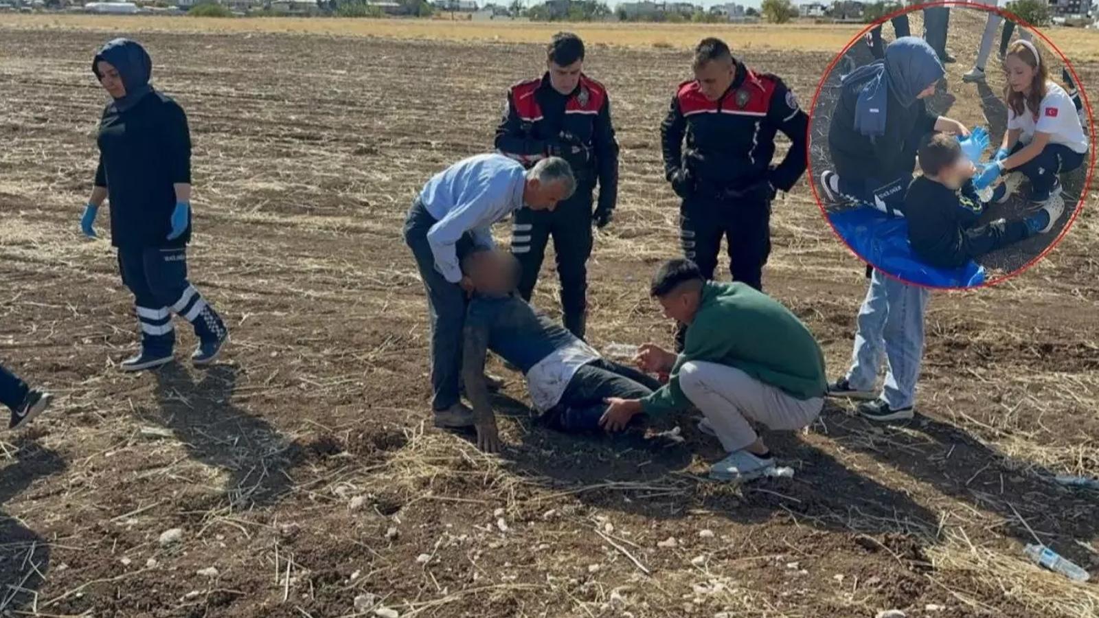 Madde batağında korkunç anlar! Krize giren babayı 5 yaşındaki oğlu izledi