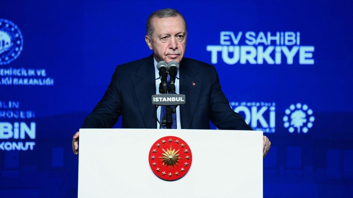 Yüzyılın Konut Projesi başlıyor! Erdoğan: Ülkemiz için dönüm noktası olacak