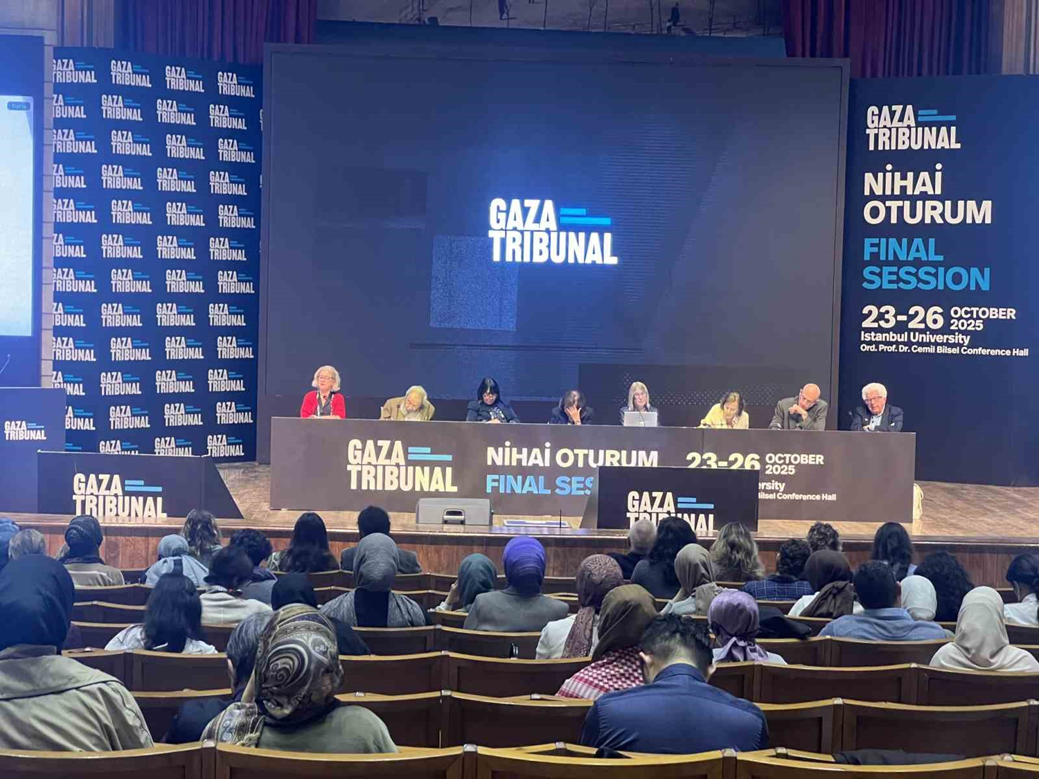 ''Gazze Mahkemesi'' İstanbul'da kuruldu: Nihai karar 26 Ekim'de açıklanacak