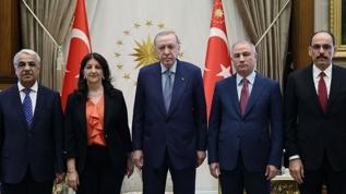 Cumhurbaşkanı Erdoğan, DEM Parti heyeti ile perşembe günü görüşecek