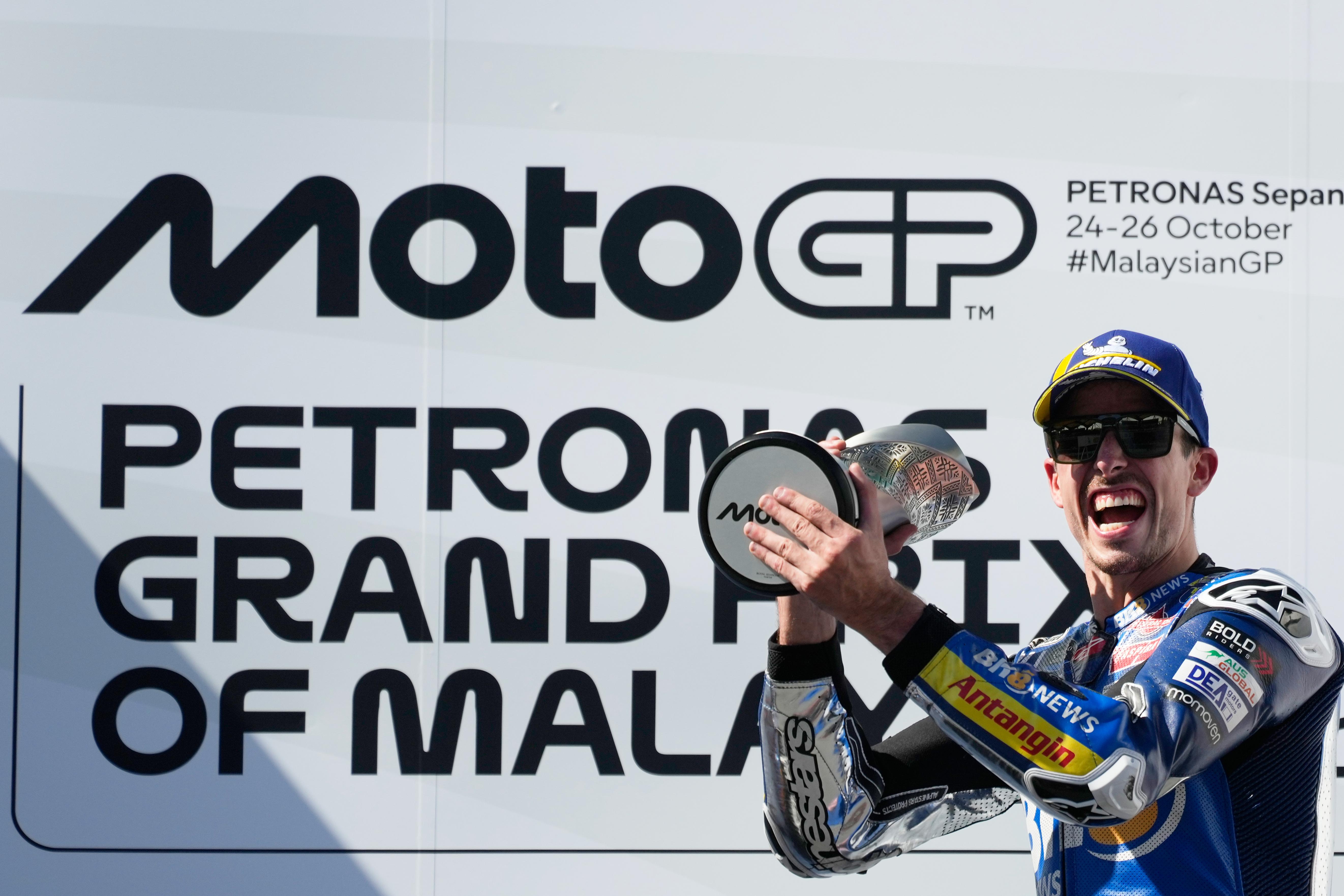 MotoGP Malezya Grand Prix'sinin kazananı Alex Marquez