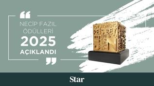 2025 Necip Fazıl Ödülleri açıklandı
