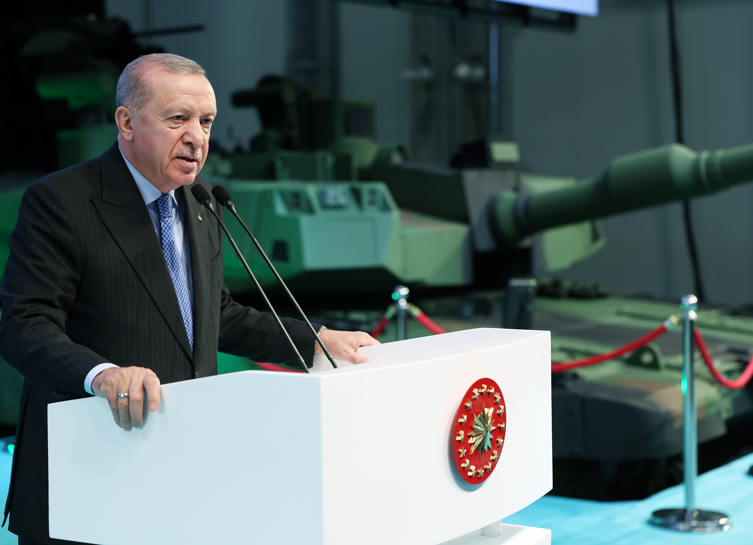 TSK'nın vurucu gücü... Cumhurbaşkanı Erdoğan: Her ay 8 ALTAY tankı üretilecek