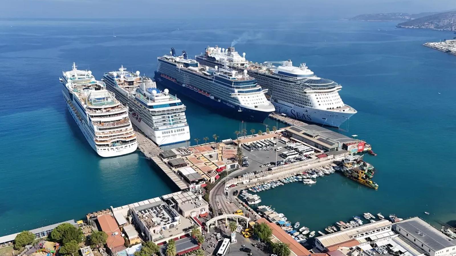 Türk limanları gemilerin göz bebeği oldu... Son 7 yılın rekoru kırıldı