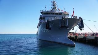 TCG Alemdar, Tekirdağ'da ziyarete açıldı