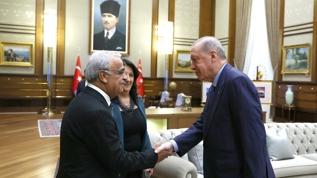 Cumhurbaşkanı Erdoğan, DEM Parti heyetini kabul etti