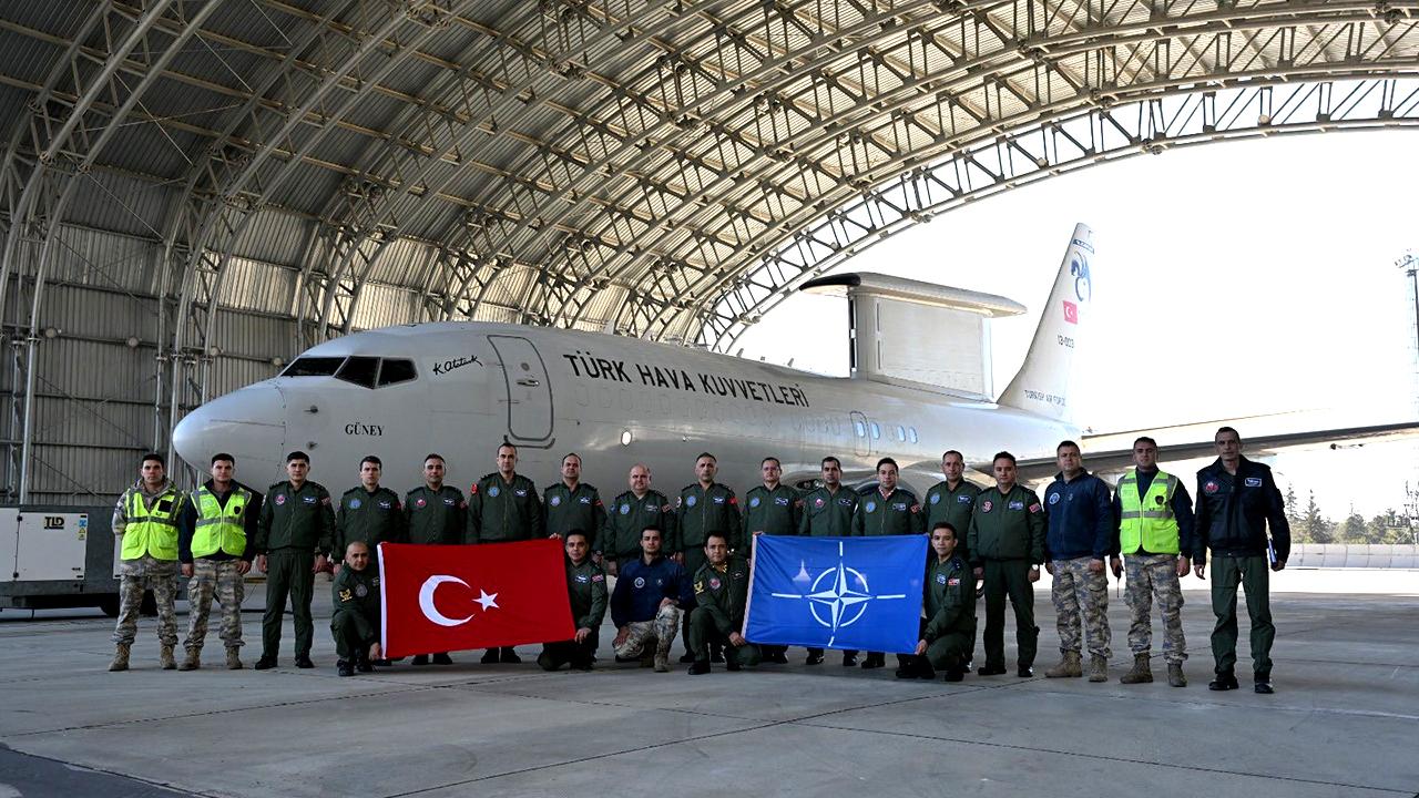 MSB duyurdu! E-7T HİK uçağı Romanya üzerinde görev uçuşu icra etti