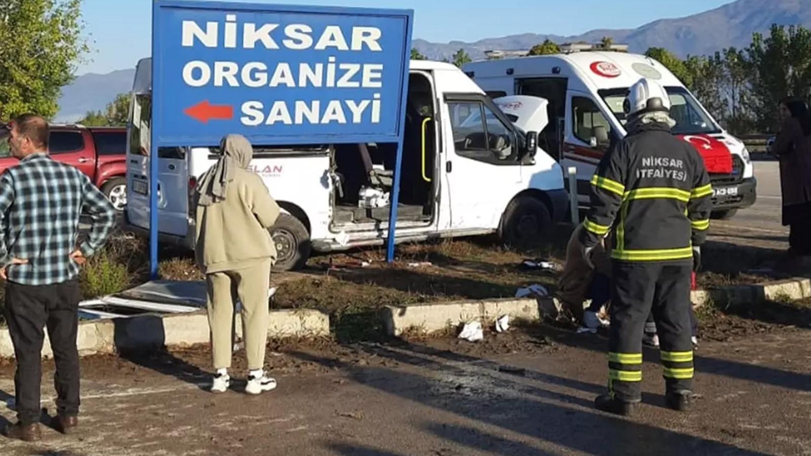 Tokat'ta korkunç kaza! Çok sayıda yaralı var