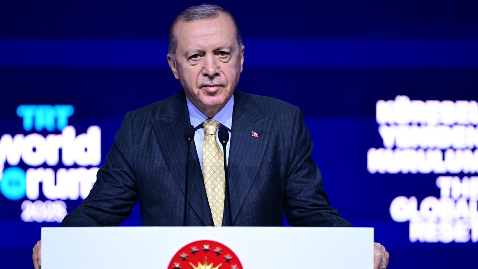 Cumhurbaşkanı Erdoğan'dan Gazze mesajı: Türkiye tüm gövdesini taşın altına koymaya hazırdır