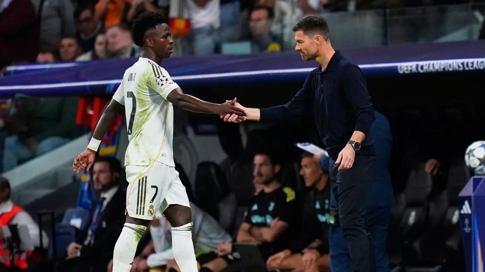 Xabi Alonso, Vinicius'u affetti